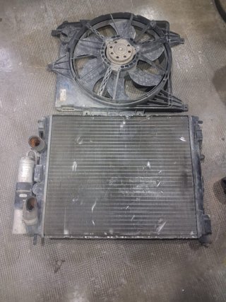 Electroventilador y Radiador Clio 2 1.5 dCi