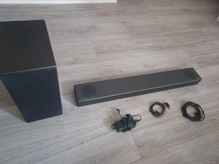 LG S75Q Barra Sonido + Subwoofer Negro
