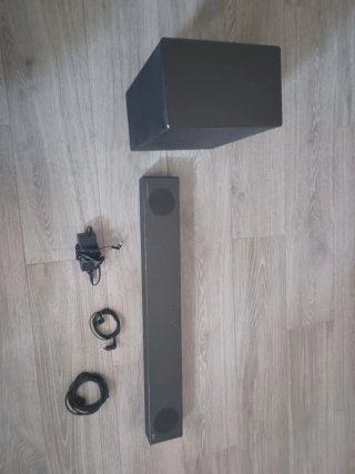 LG S75Q Barra Sonido + Subwoofer Negro
