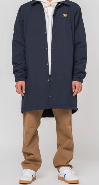Gabardina impermeable forrada de pelo sintético
