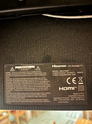 Televisor Hisense 58 pulgadas