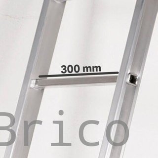 Escalera Aluminio Elite 3x7 - 2,04+2,04+2,04 Metros