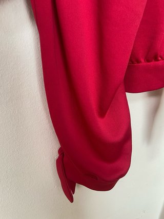 Mono Zara rojo largo