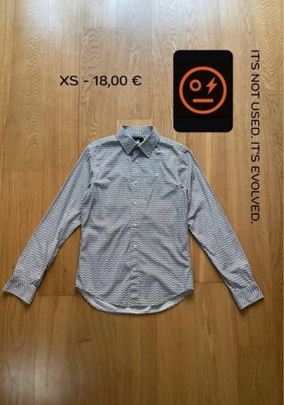 Camisa estampada de hombre de G-Star Raw (XS)