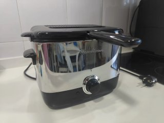 Freidora Eléctrica Acero Inoxidable