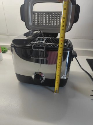 Freidora Eléctrica Acero Inoxidable