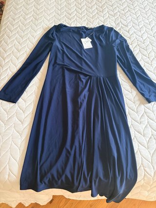 Vestido Pedro del Hierro Azul Marino Talla M