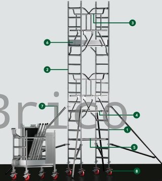 Andamio Modular Profesional DELTA 6,10 Metros Pack C