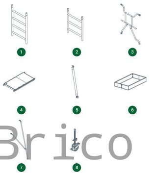Andamio Modular Profesional DELTA 5,20 Metros Pack B