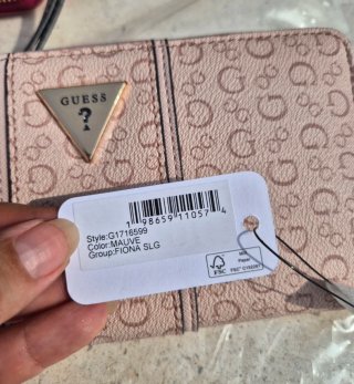 Cartera Guess Rosa Palo