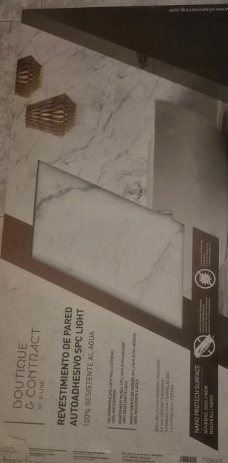 3 Cajas Revestimiento SPC Light V-Line