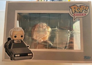 Funko Pop! Rides Doc With Time Machine 133