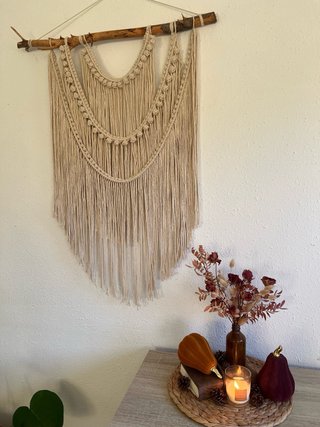 Tapiz de Macramé Artesanal