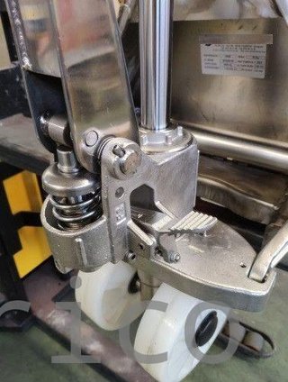 Transpaleta Acero Inoxidable Hidráulica 2000 Kg - 1150x540 mm