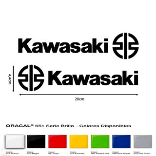 Pegatinas Vinilos Logo Kawasaki