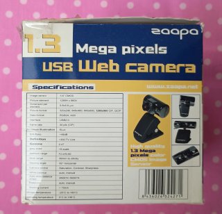 Zaapa Webcam USB con Micrófono y Luz Nocturna
