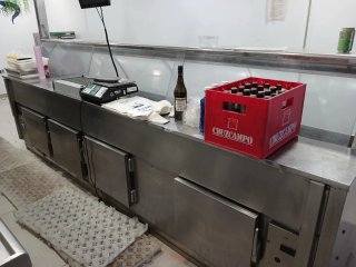 Vitrina profesional 3,5m