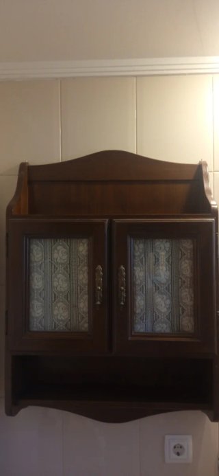 Mueble Vajillero Rústico de Madera