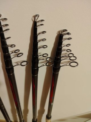 4 Cañas Shimano Vengeance Slim TE GT 420XH.nuevas
