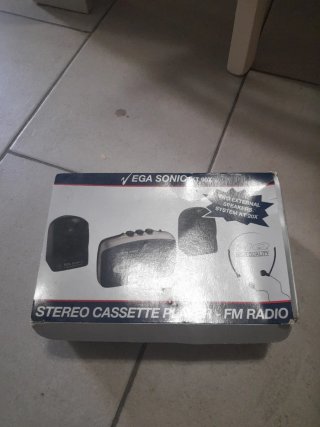 Stereo Cassette Player con Radio FM Vega Sonic