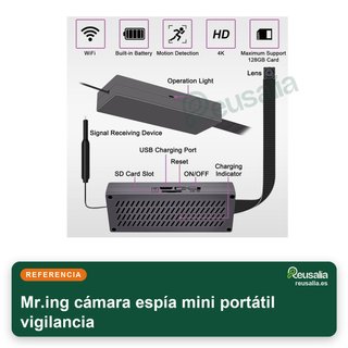 Mr.ing cámara mini mini portátil vigilancia