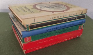 Lotto 6 libri letteratura per ragazzi anni '50