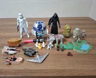 Lote de Figuras y Naves Star Wars