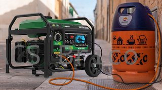 Generador Dual Propano - Gasolina NATURA 5500W - 230V