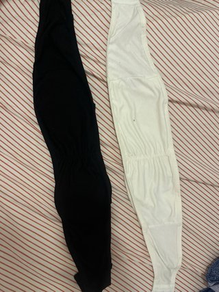 Pack 2 tops bandeau / sujetadores sin tirantes neg