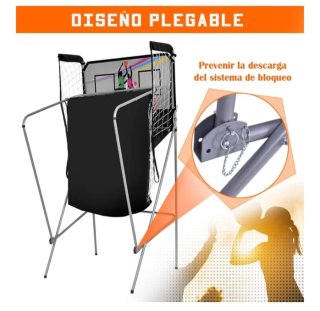 Canasta de baloncesto doble aro