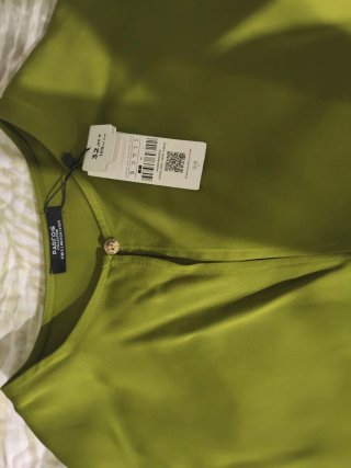 Conjunto verde oliva top y pantalón