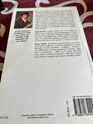 Ultime lettere di Jacopo Ortis