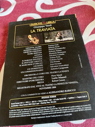 DVD La Traviata - Giuseppe Verdi