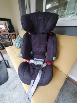 Silla de coche Britax negra