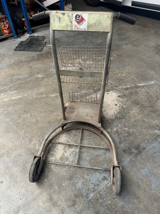 Carro porta bidones 200L