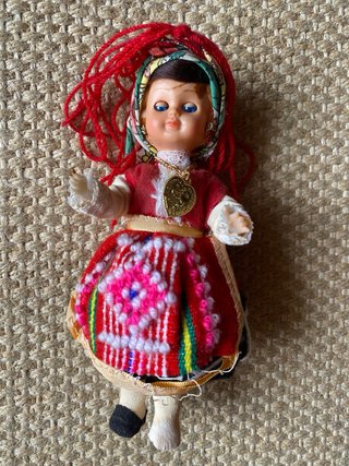 Boneca Antiga Típica do Minho - Portugal