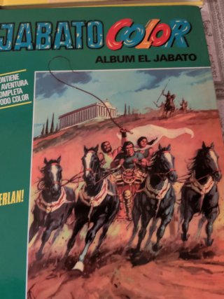 Lote de 5 Cómics Jabato Color
