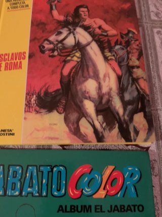 Lote de 5 Cómics Jabato Color