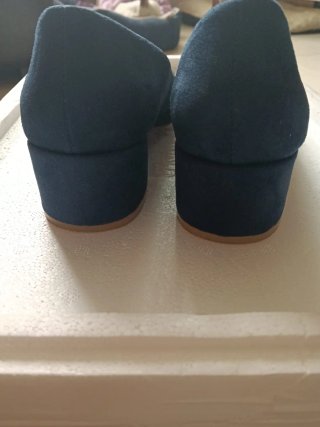 Zapatos de Salón Azul Antelina