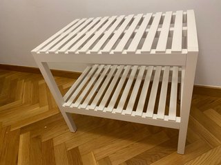 Banco Muskan Ikea Blanco