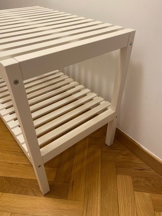 Banco Muskan Ikea Blanco