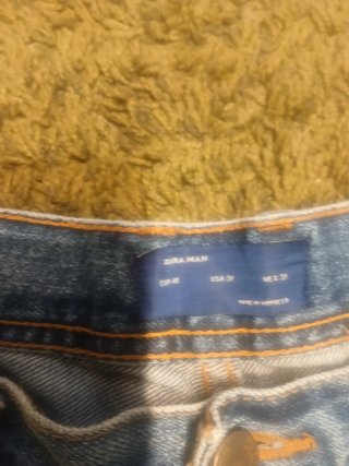 Bermuda vaquera Zara Man