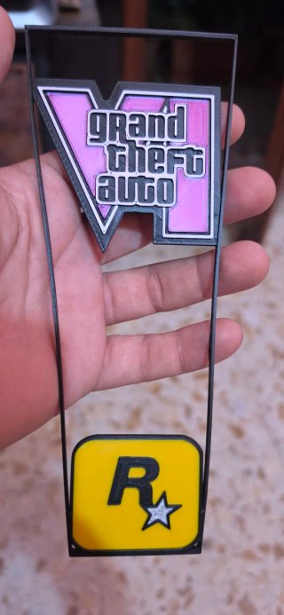 Front Skin PS5 GTA VI Rockstar – Cover decorativa