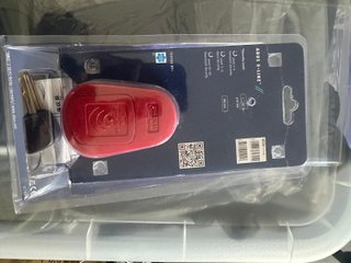 Candado Alarma Abus 277 Rojo