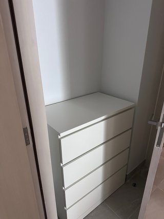 Cómoda 4 cajones IKEA MALM blanca