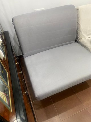 Sofá Cama Gris Tela
