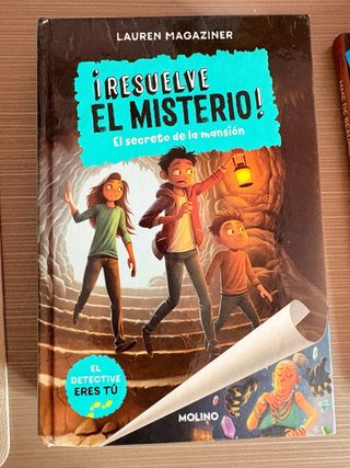 Libro resuelve el misterio, secreto de la mansión