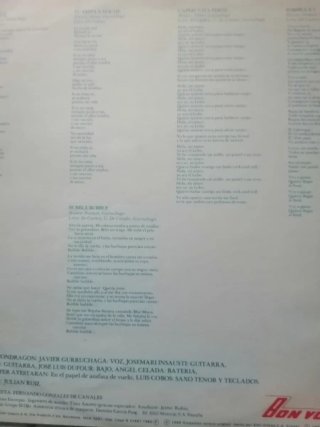 Vinilo Orquesta Mondragón Bon Voyage 1980