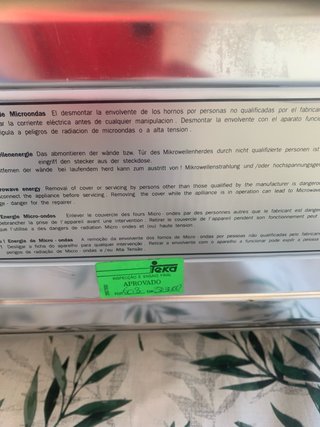 Microondas Teka Negro