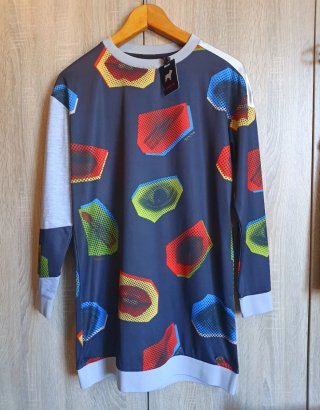 Malalá Vestido Suéter Pop Art, nuevo a estrenar